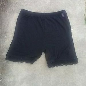Black shorts